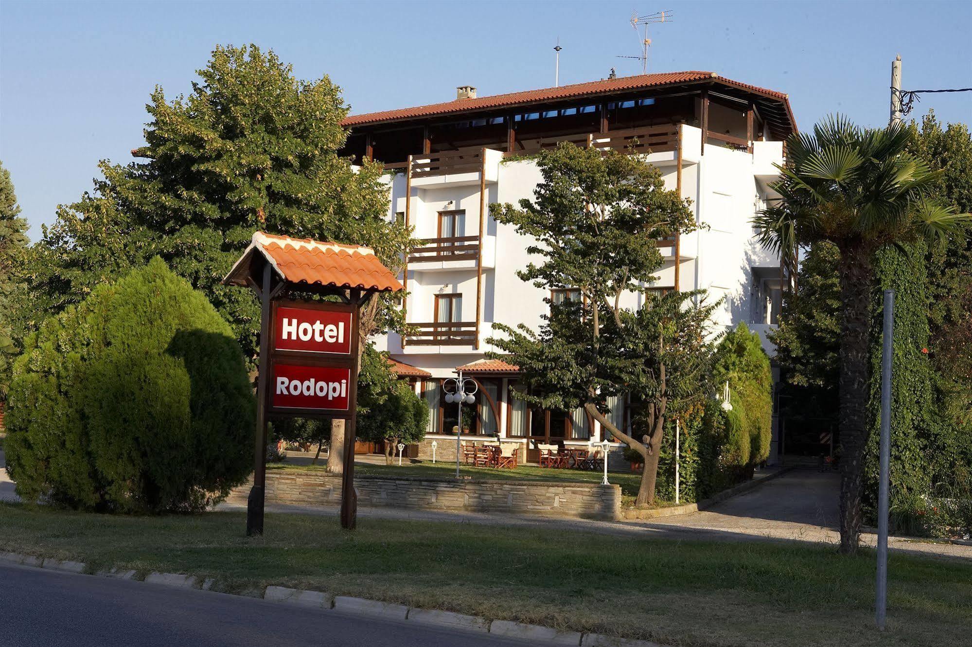 Rodopi Hotel Komotiní Exterior foto